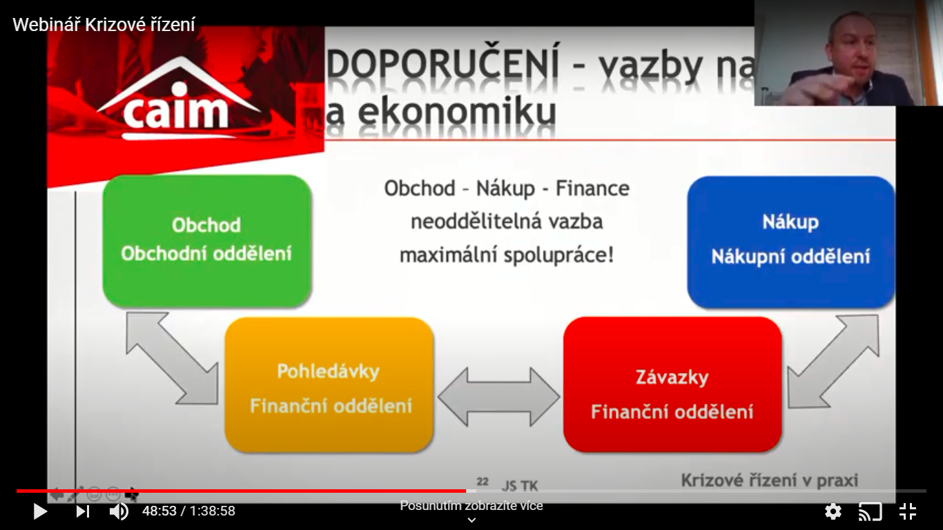Webinář pro Hospodářskou komoru