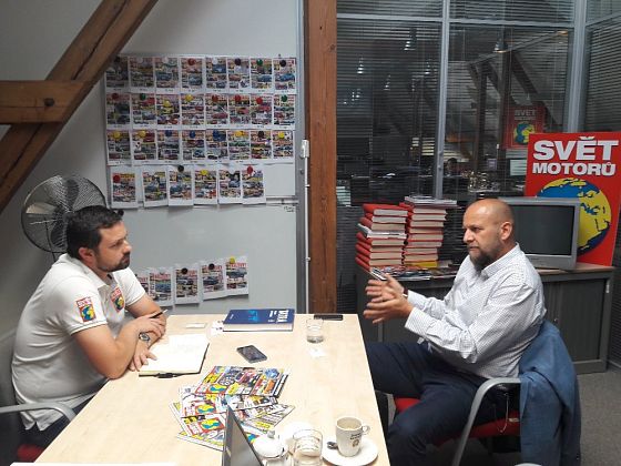 Rozhovor s Petrem Karáskem ve Světě motorů