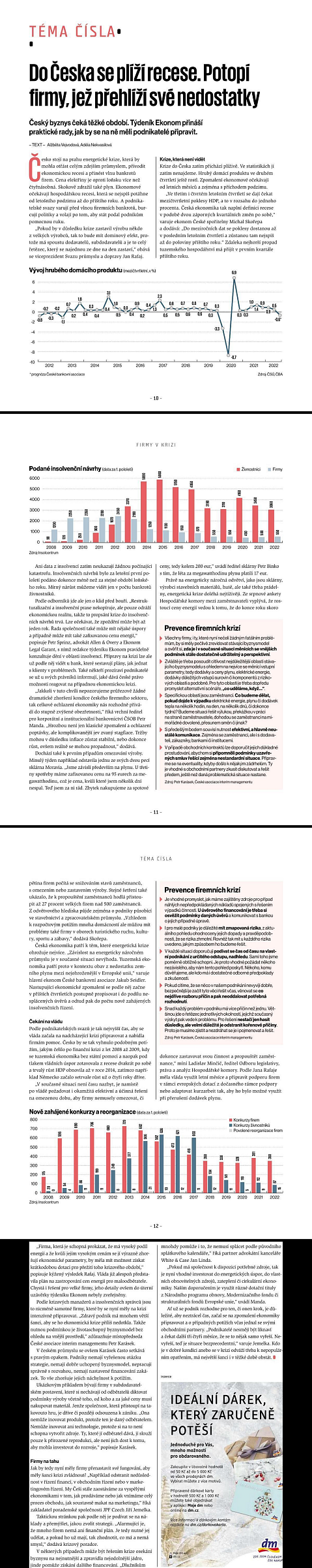 PROTIKRIZOVÁ DOPORUČENÍ CAIM