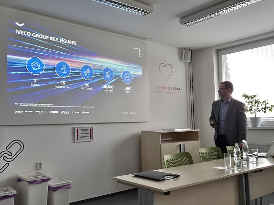 Exkurze ve výrobním závodu IVECO